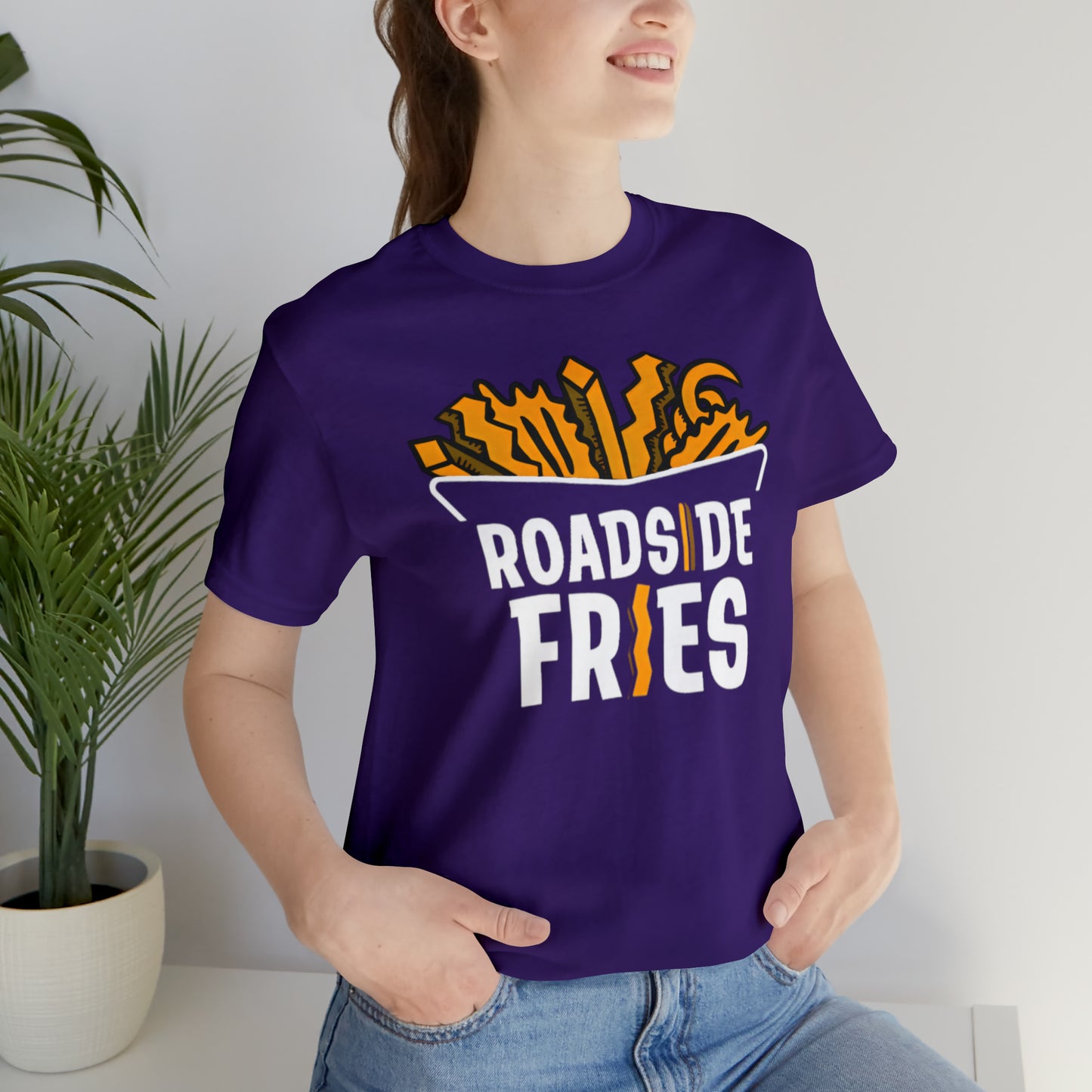 Roadside Fries Unisex Cotton T-Shirt