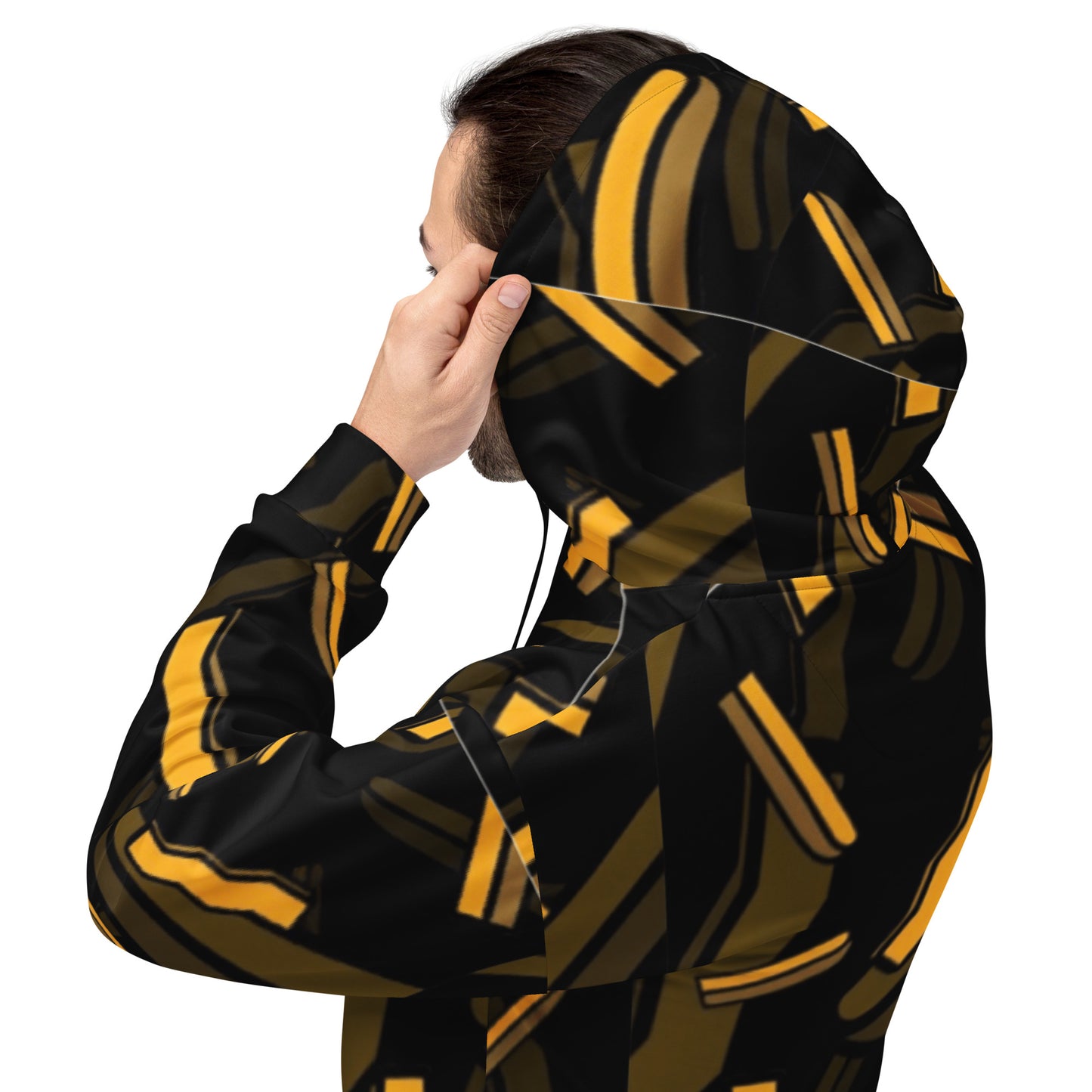 All Over Spuddy Pocket Unisex Hoodie