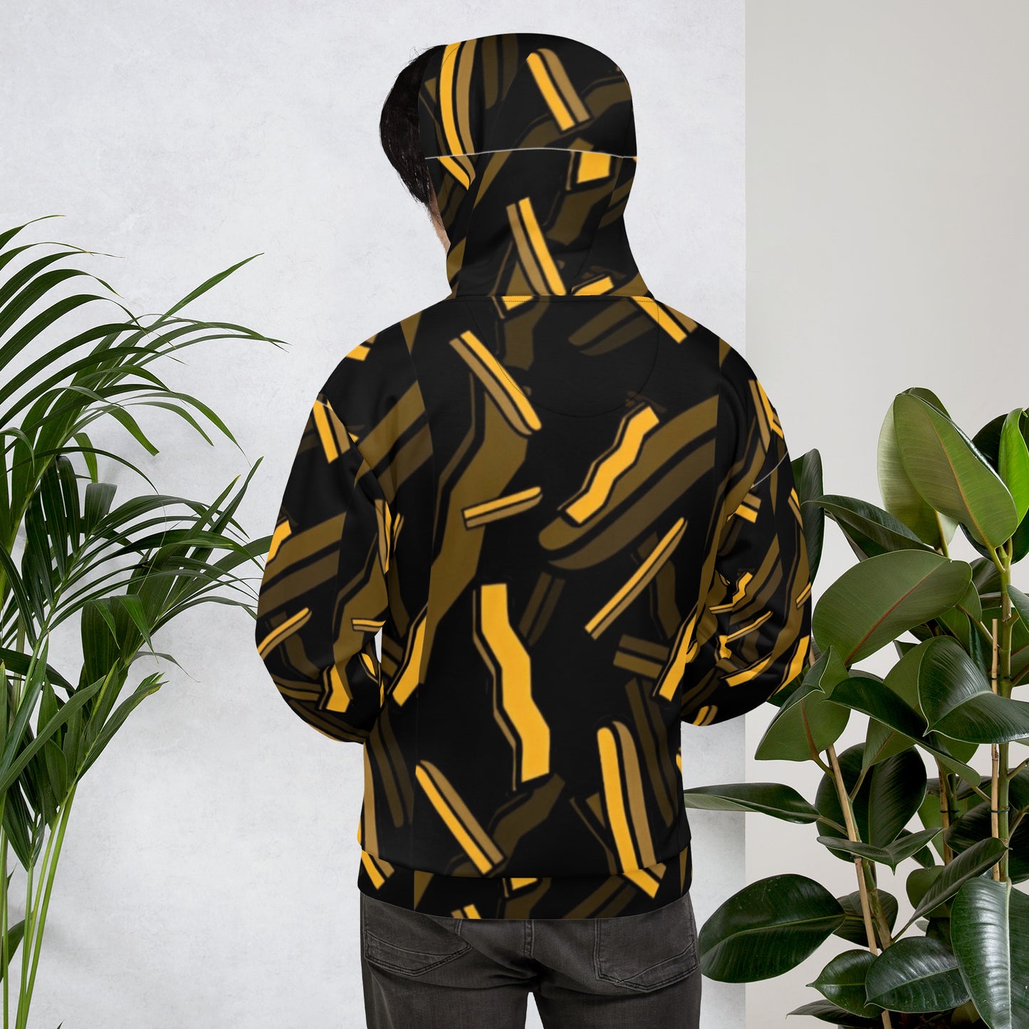 All Over Spuddy Pocket Unisex Hoodie