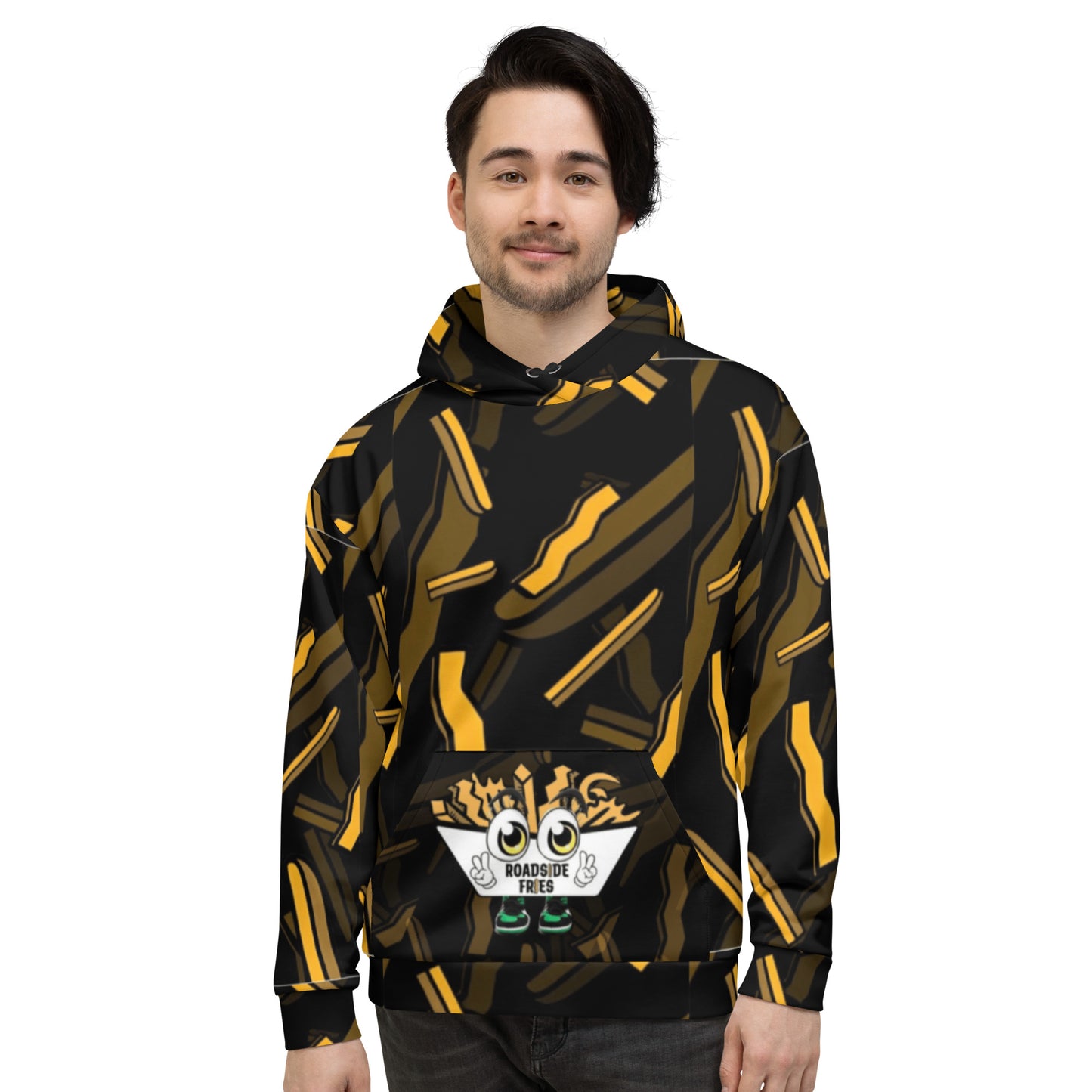 All Over Spuddy Pocket Unisex Hoodie