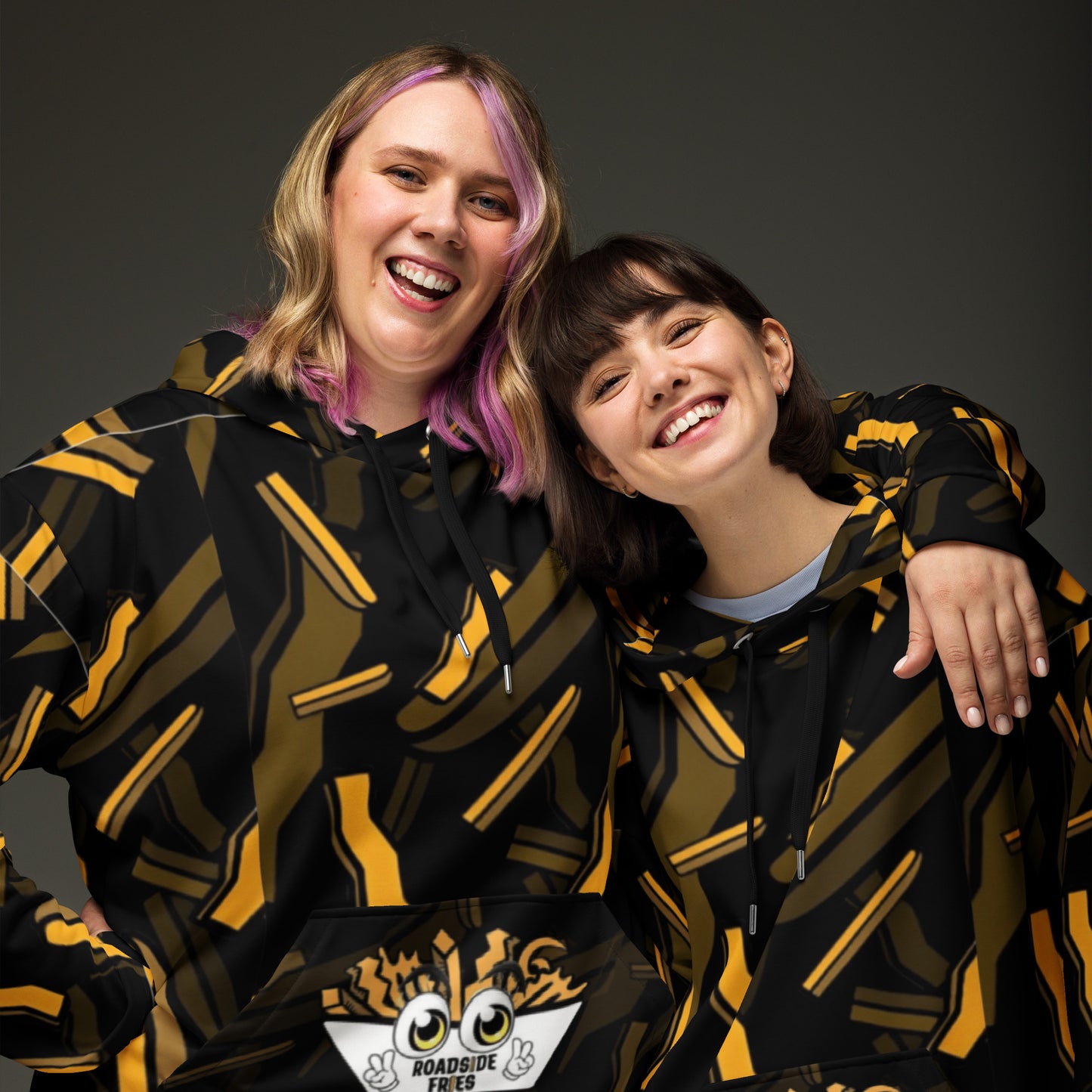 All Over Spuddy Pocket Unisex Hoodie