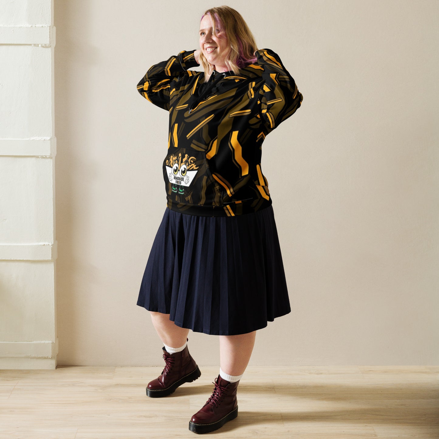 All Over Spuddy Pocket Unisex Hoodie