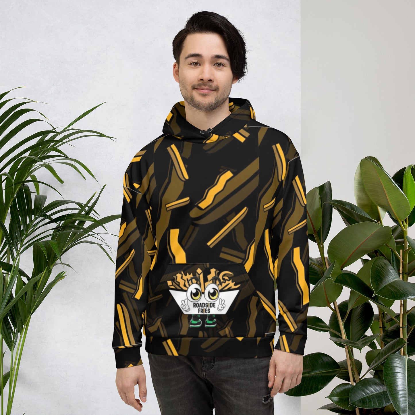 All Over Spuddy Pocket Unisex Hoodie