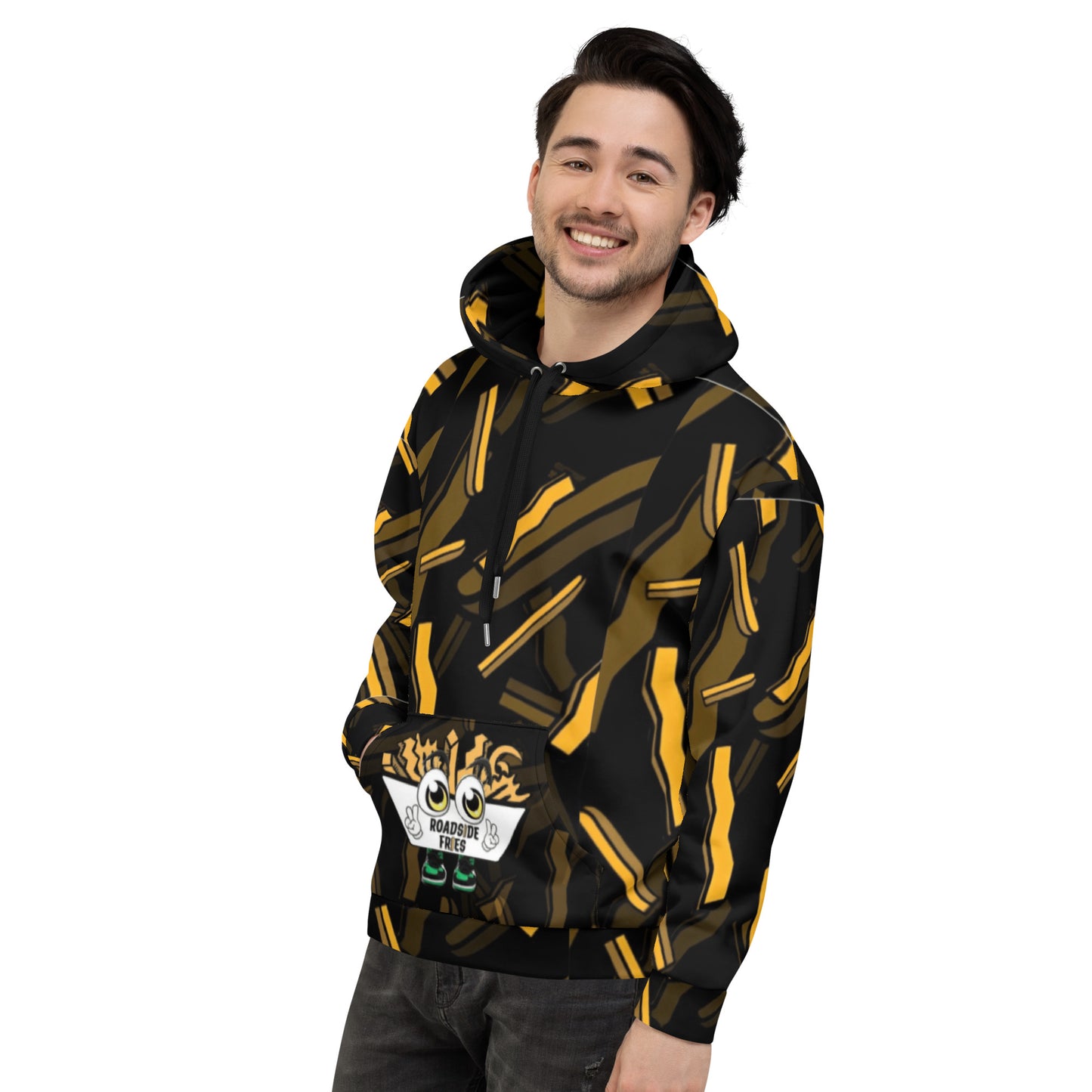 All Over Spuddy Pocket Unisex Hoodie