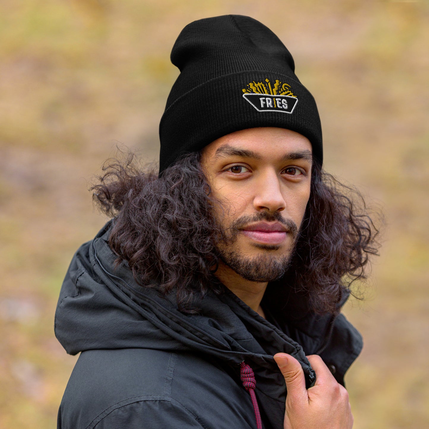 FRIES-Cuffed Beanie