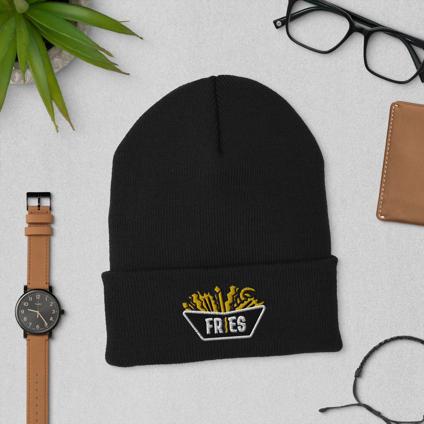 FRIES-Cuffed Beanie