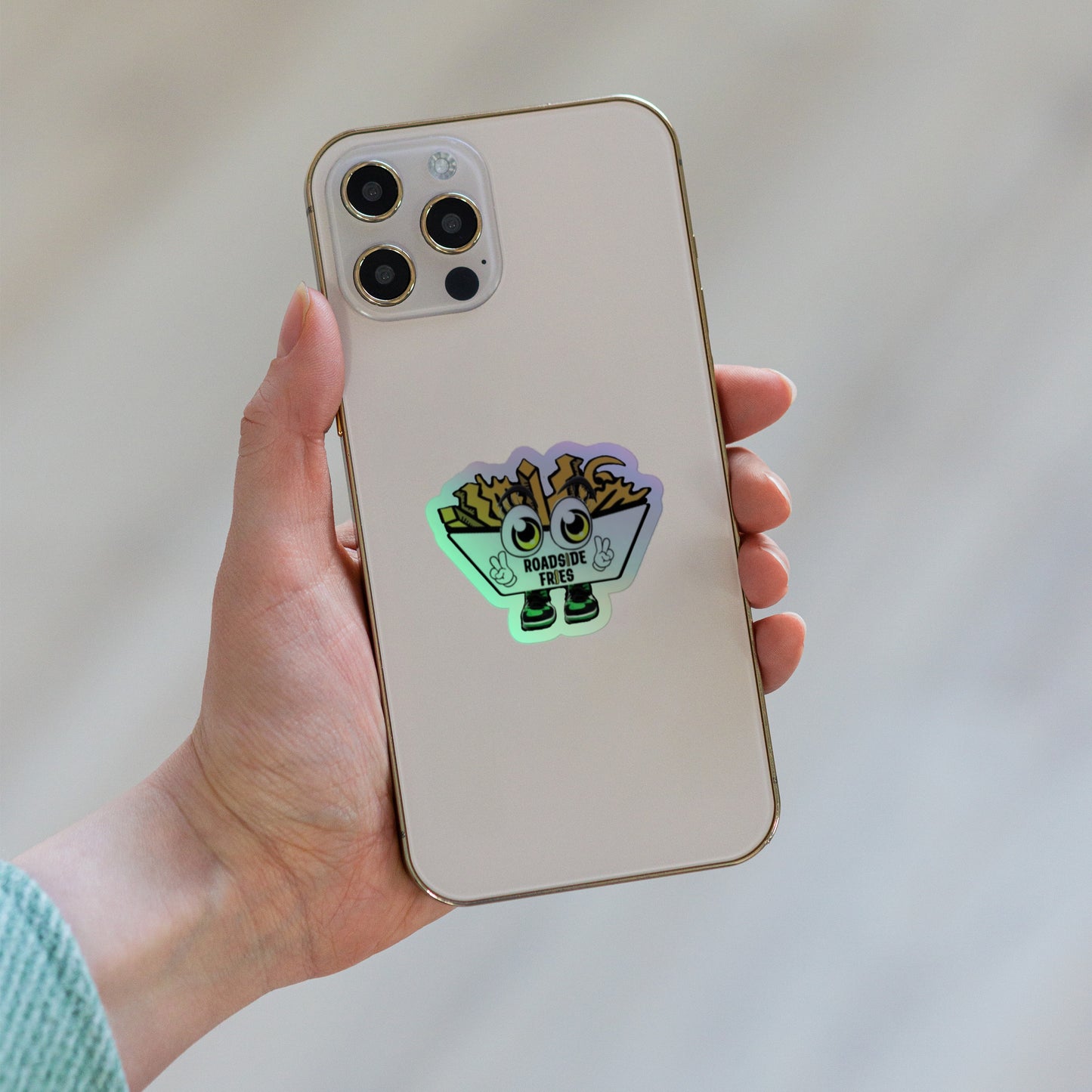 Holographic stickers